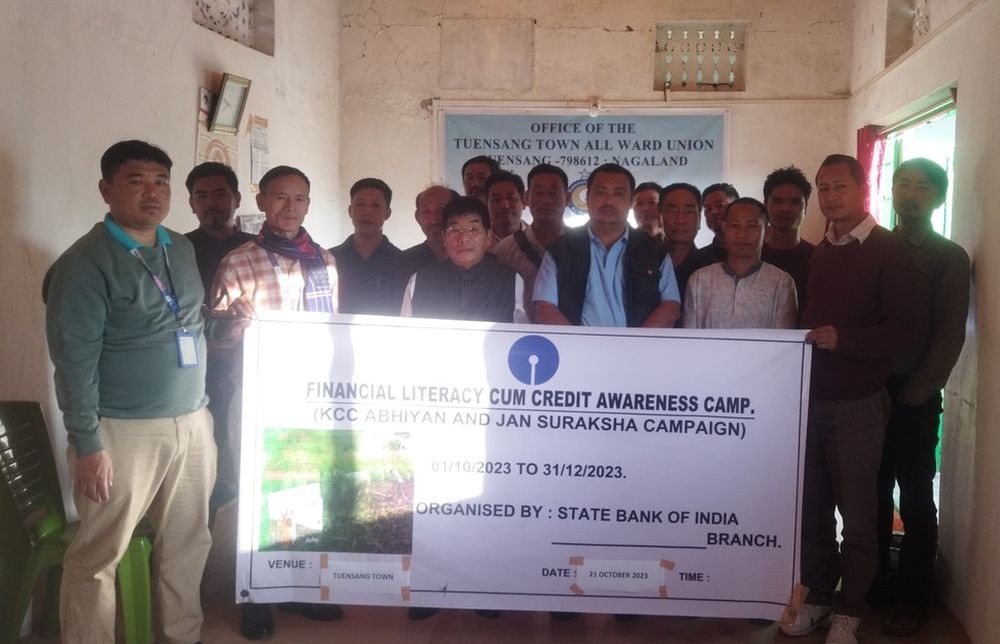 Tuensang Town All Ward Union (TTAWU) organized a seminar on October 21 with State Bank of India (SBI) to educate the public on the importance of banking services, transaction management, and the significance of regular KYC updates.